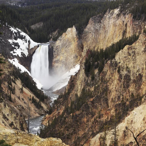 Wasserfall am Artist Point — Stockfoto