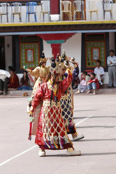 Buddyjski Festiwal w klasztorze Rumtek — Zdjęcie stockowe