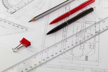 Bir tabloda Proje taslakları