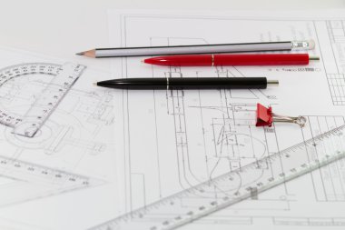 Bir tabloda Proje taslakları