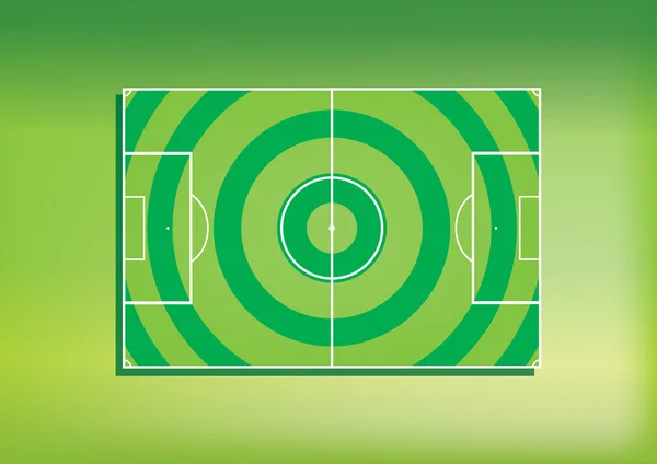 Football soccer field background — Stock Vector