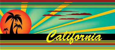 California banner tasarımı