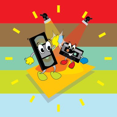 Komik görünümlü kaset