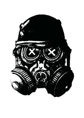 Gaz maskesi kafatası