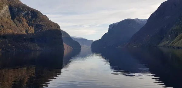 Fjords Noway Európa — Stock Fotó