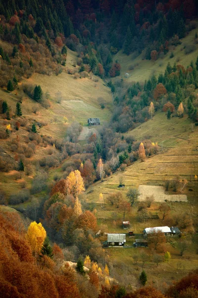 Podzimní karpatských strání — Stock fotografie