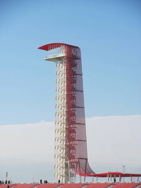 Torre Observação Circuito Das Américas Austin Texas — Fotografia de Stock