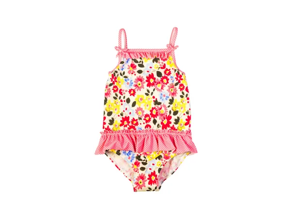 Maillot de bain à fleurs vives — Photo