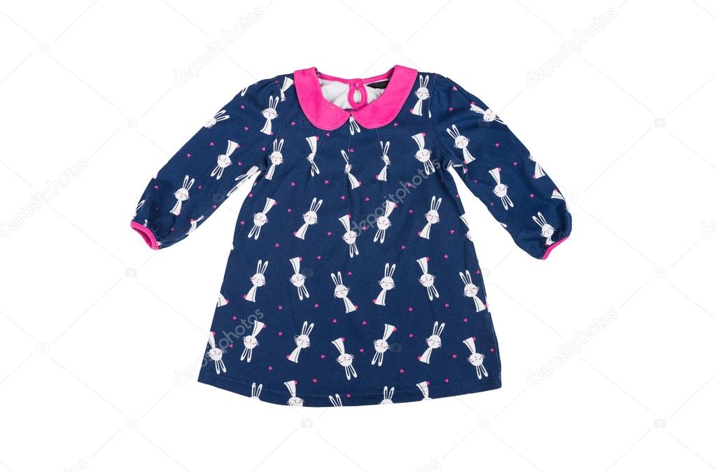 dark blue baby dress
