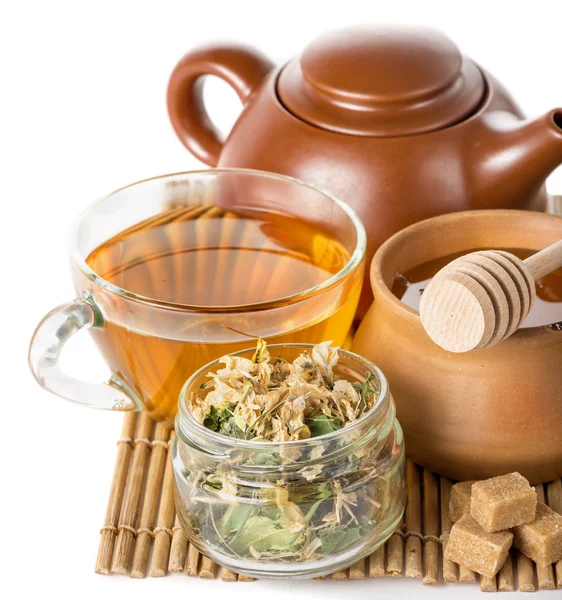 Eco Natural herbal tea — Stock Photo, Image