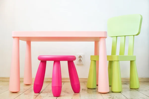 Set of childrens furniture — Stock Photo, Image
