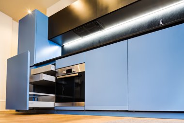 Modern Kitchen Cabinets clipart