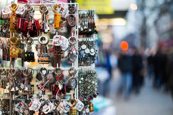 Schlüsselanhänger für London und England — Stockfoto