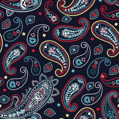 Şalsız desenli. vektör illüstrasyonu