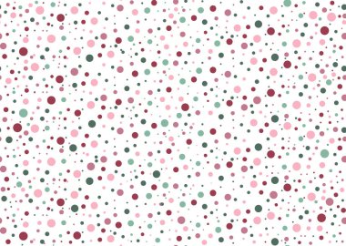 Küçük yıldızlar rastgele sıralanır. Pembe ve yeşilin tonları. Örtü, kumaş, ambalaj kağıdı, arkaplan, duvar kağıdı için kusursuz desen.