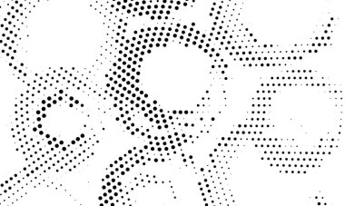 Siyah noktalardan soyut tphone. Minimalizm, çeşitli noktalar, vektör. Posterler, web siteleri, kartvizitler, iç tasarım kartları için