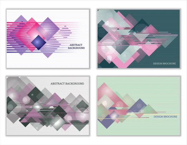 Absztrakt Háttérrel Fényes Tech Geometriai Háttér Készült Téglalapok Háromszögek Vállalati — Stock Fotó
