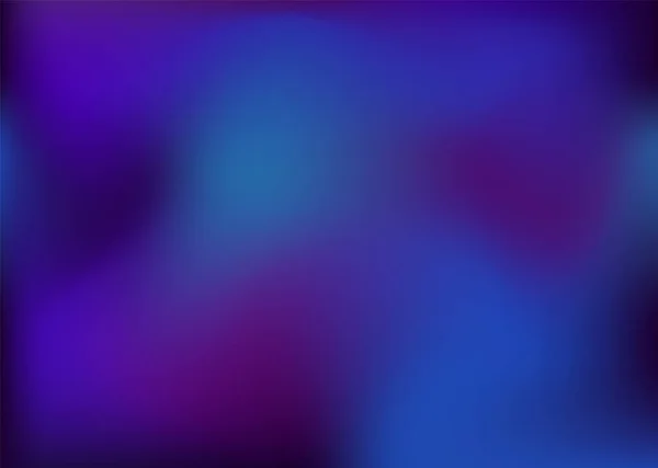 Gradient Bleu Foncé Inhabituel Ciel Nocturne Espace Aurores Boréales Fond — Image vectorielle