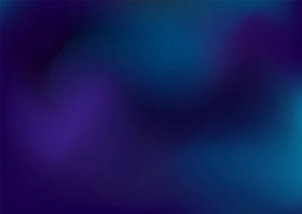 Незвичайний Темно Синій Градієнт Нічне Небо Простір Північне Сяйво Векторний — стоковий вектор