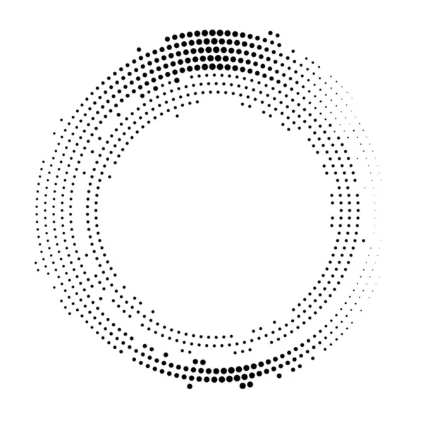 Abstrakt Telefon Från Svarta Prickar Minimalism Olika Fläckar Vektor För — Stock vektor