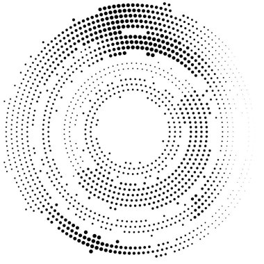 Siyah noktalardan soyut tphone. Minimalizm, çeşitli noktalar, vektör. Posterler, web siteleri, kartvizitler, iç tasarım kartları için