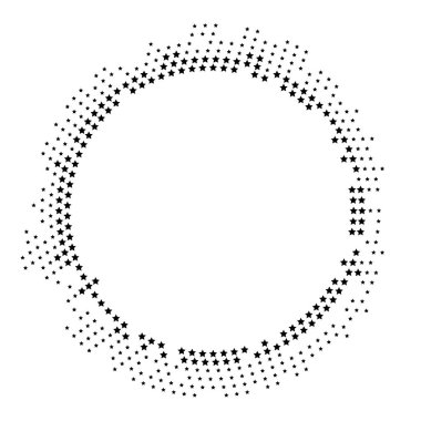 Siyah noktalardan soyut tphone. Minimalizm, çeşitli noktalar, vektör. Posterler, web siteleri, kartvizitler, iç tasarım kartları için
