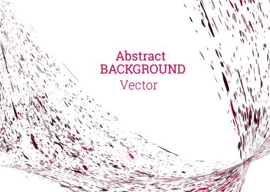 Boya lekeleri, toz zerreleri, farklı renk ve boyutlarda enkaz parçaları dağılmış. Boya damlaları, rüzgarla savrulan darbeler. Soyut arkaplan