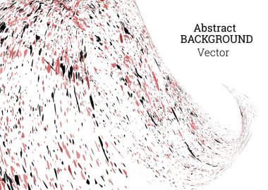 Boya lekeleri, toz zerreleri, farklı renk ve boyutlarda enkaz parçaları dağılmış. Boya damlaları, rüzgarla savrulan darbeler. Soyut arkaplan