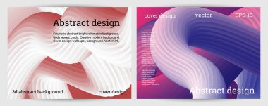 Ses şiddeti çok renkli yardım dalgaları, eğimli bir arkaplana doğru kıvrılır. Tüp yapıştırıcısı. İki kapak. Kapak tasarımı, duvar kağıdı, arkaplan, afiş, broşür.