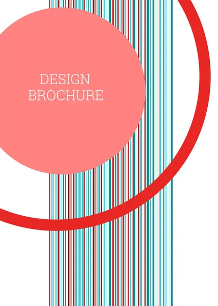 Geometrische Omslag Ontwerp Abstracte Ongewone Achtergrond Stijl Van Memphis Heldere — Stockvector