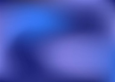 Sıra dışı koyu mavi eğim. Gece gökyüzü, uzay, kuzey ışıkları. Vektör yaratıcı arka plan