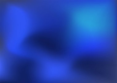 Sıra dışı koyu mavi eğim. Gece gökyüzü, uzay, kuzey ışıkları. Vektör yaratıcı arka plan