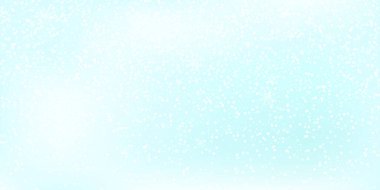 Mavi narin açılır kar taneleri beyaz arka planda dağılır. Şenlikli arkaplan, kartpostal tasarımı, duvar kağıdı