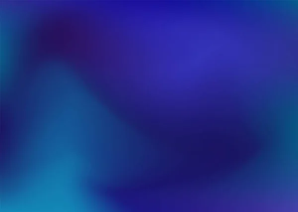 異常な濃い青のグラデーション 北の光 ベクトル創造的背景 — ストックベクタ