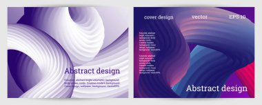 Ses şiddeti çok renkli yardım dalgaları, eğimli bir arkaplana doğru kıvrılır. Tüp yapıştırıcısı. İki kapak. Kapak tasarımı, duvar kağıdı, arkaplan, afiş, broşür.