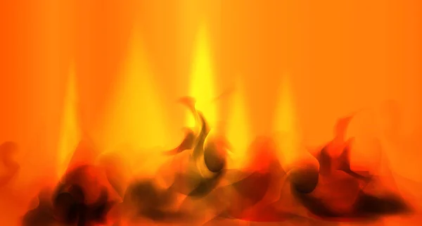 抽象的な背景を発射する 炎や炉 黒煙だ ベクターストックイラスト 本物の火だ 暖炉だ スペースのコピー — ストックベクタ