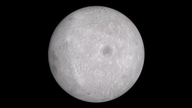 güzel ay animasyon video arkaplanı 