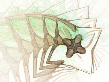 sürreal gelecekçi dijital 3D tasarım sanat soyut arkaplan fraktal resimleme meditasyon ve dekorasyon duvar kağıdı için