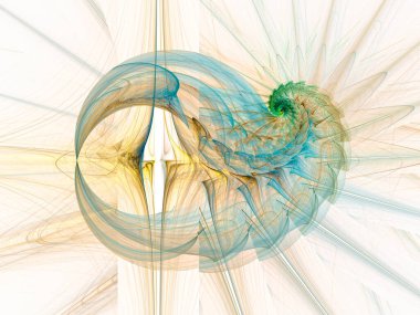 sürreal gelecekçi dijital 3D tasarım sanat soyut arkaplan fraktal resimleme meditasyon ve dekorasyon duvar kağıdı için