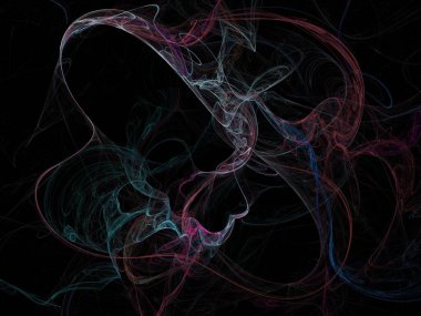 sürreal gelecekçi dijital 3D tasarım sanat soyut arkaplan fraktal resimleme meditasyon ve dekorasyon duvar kağıdı için