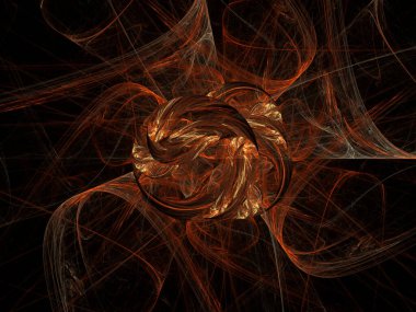 sürreal gelecekçi dijital 3D tasarım sanat soyut arkaplan fraktal resimleme meditasyon ve dekorasyon duvar kağıdı için