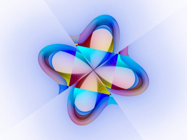 sürreal gelecekçi dijital 3D tasarım sanat soyut arkaplan fraktal resimleme meditasyon ve dekorasyon duvar kağıdı için