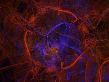 sürreal gelecekçi dijital 3D tasarım sanat soyut arkaplan fraktal resimleme meditasyon ve dekorasyon duvar kağıdı için