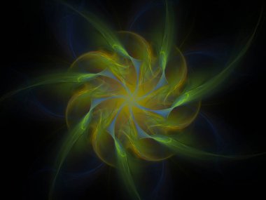 sürreal gelecekçi dijital 3D tasarım sanat soyut arkaplan fraktal resimleme meditasyon ve dekorasyon duvar kağıdı için