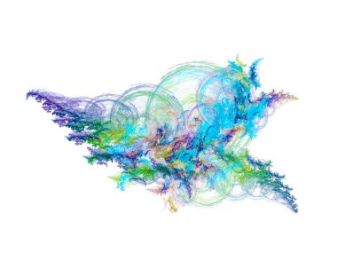 sürreal gelecekçi dijital 3D tasarım sanat soyut arkaplan fraktal resimleme meditasyon ve dekorasyon duvar kağıdı için