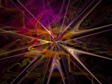 sürreal gelecekçi dijital 3D tasarım sanat soyut arkaplan fraktal resimleme meditasyon ve dekorasyon duvar kağıdı için