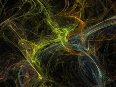 sürreal gelecekçi dijital 3D tasarım sanat soyut arkaplan fraktal resimleme meditasyon ve dekorasyon duvar kağıdı için