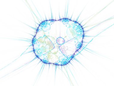 sürreal gelecekçi dijital 3D tasarım sanat soyut arkaplan fraktal resimleme meditasyon ve dekorasyon duvar kağıdı için