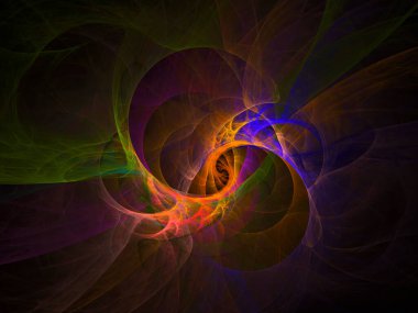 sürreal gelecekçi dijital 3D tasarım sanat soyut arkaplan fraktal resimleme meditasyon ve dekorasyon duvar kağıdı için