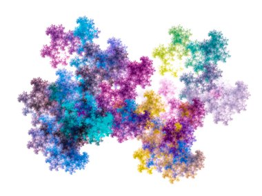 sürreal gelecekçi dijital 3D tasarım sanat soyut arkaplan fraktal resimleme meditasyon ve dekorasyon duvar kağıdı için